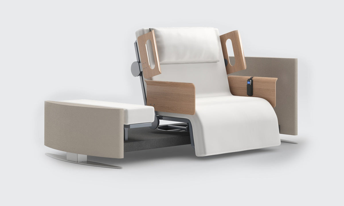 RotoBed Change Electric Rotating Chair Bed - Automated Swivel Stand-Up Assist Bed - Detail View 51