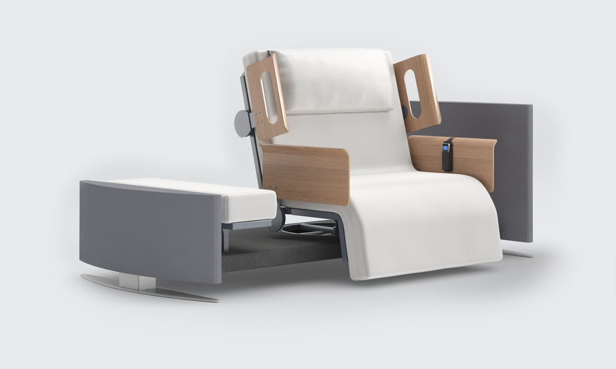 RotoBed Change Electric Rotating Chair Bed - Automated Swivel Stand-Up Assist Bed - Detail View 66