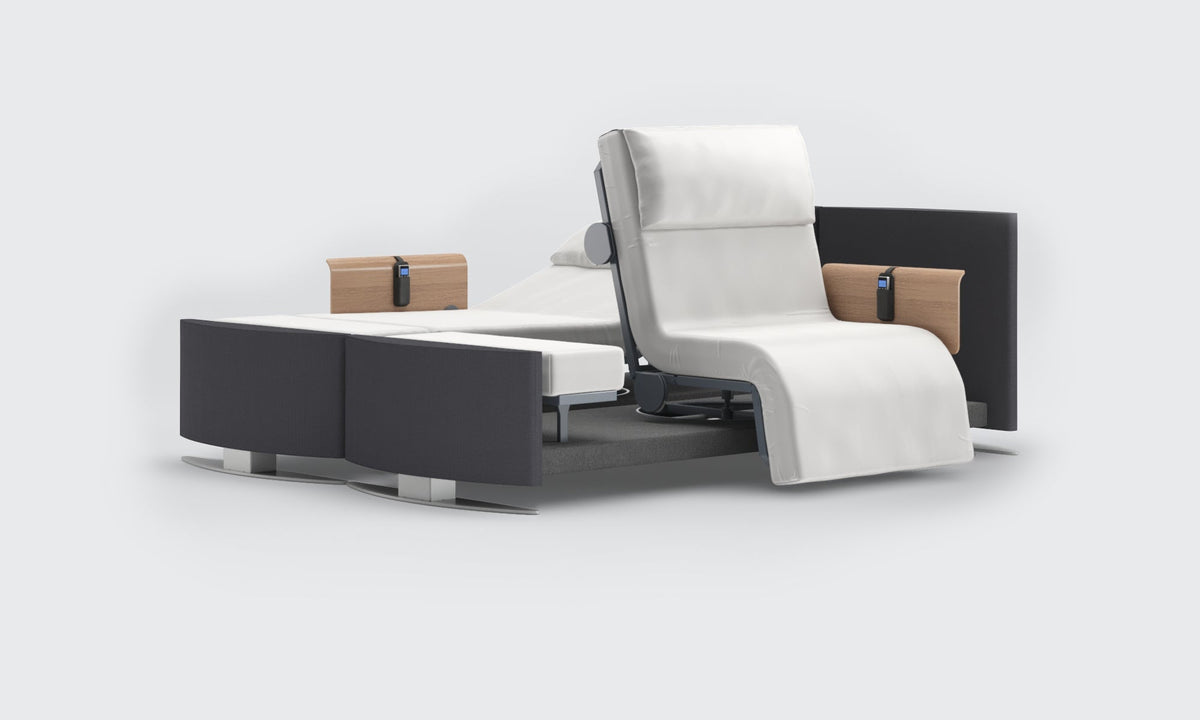 RotoBed Change Dual Electric Rotating Chair Bed - Independent Swivel & Assist Care Bed - Detail View 35