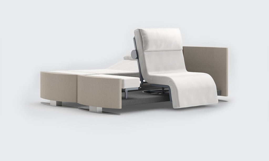 RotoBed Change Dual Electric Rotating Chair Bed - Independent Swivel & Assist Care Bed - Detail View 9