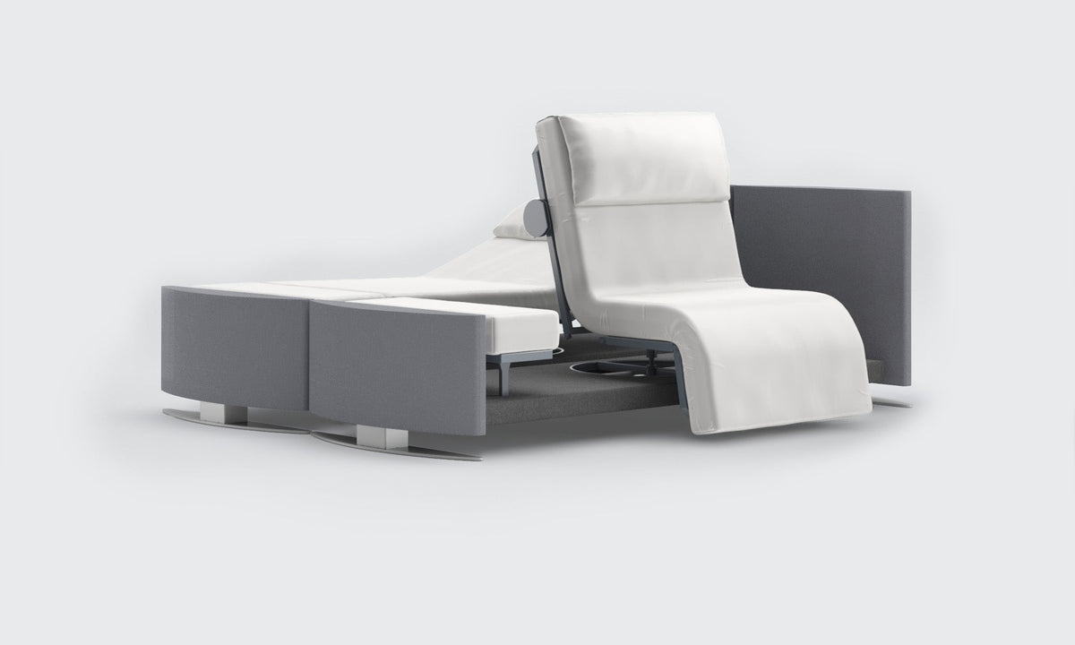 RotoBed Change Dual Electric Rotating Chair Bed - Independent Swivel & Assist Care Bed - Detail View 10