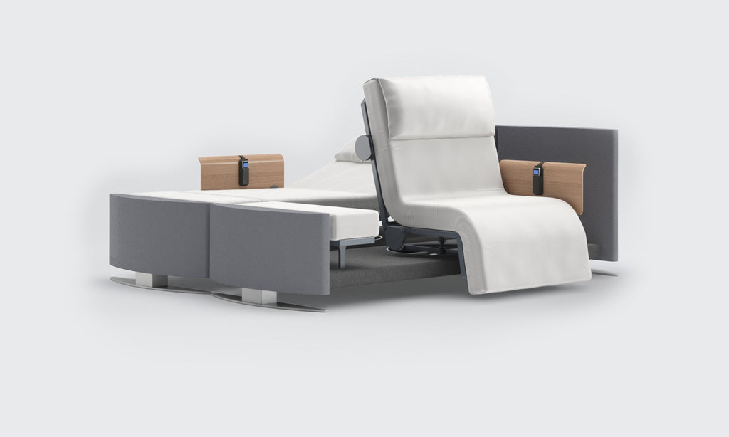 RotoBed Change Dual Electric Rotating Chair Bed - Independent Swivel & Assist Care Bed - Detail View 32