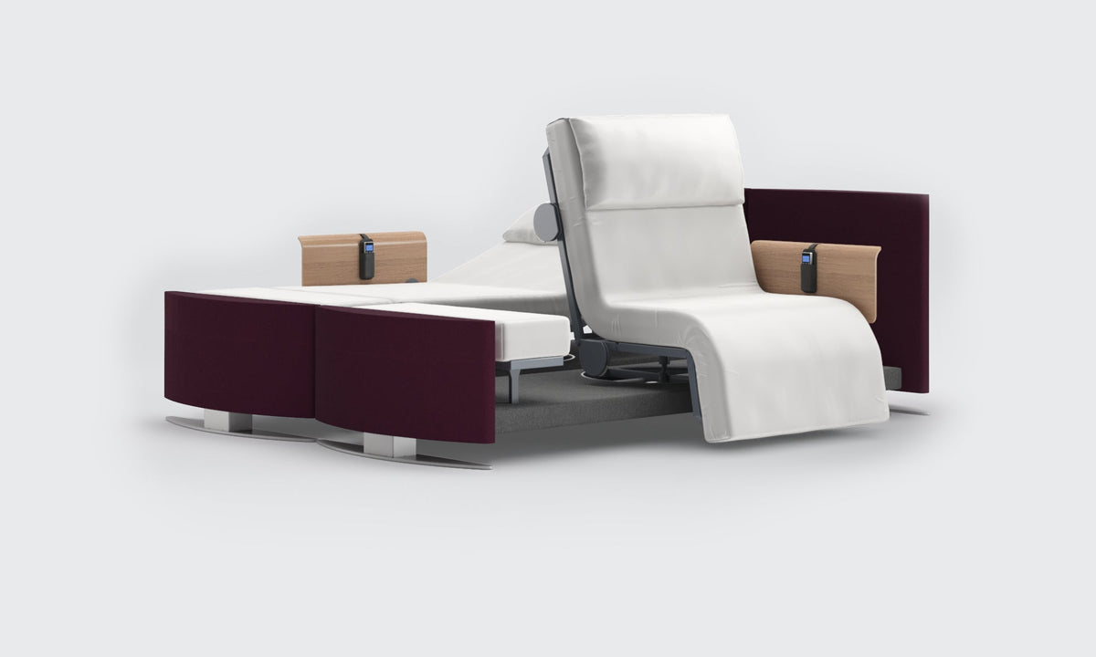 RotoBed Change Dual Electric Rotating Chair Bed - Independent Swivel & Assist Care Bed - Detail View 39