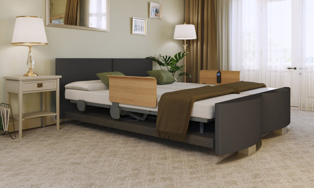RotoBed Change Dual Electric Rotating Chair Bed - Independent Swivel & Assist Care Bed - Detail View 7