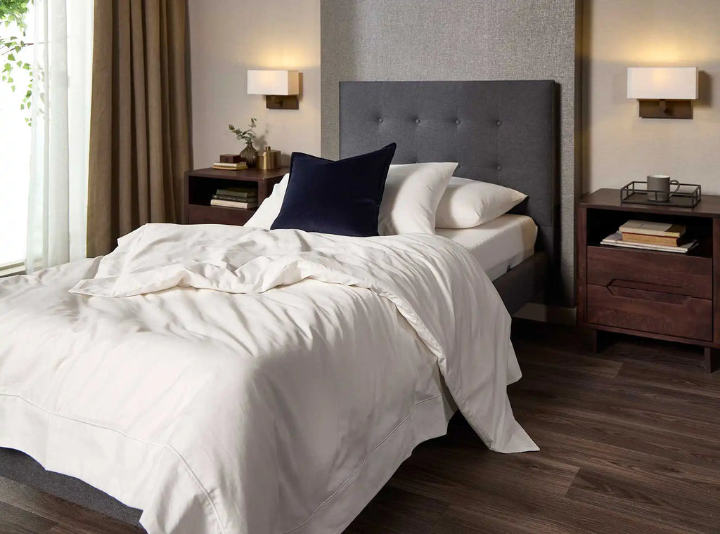 Opera Beds 400 Thread Count Egyptian Cotton Duvet Cover - Luxury Hotel Quality Bedding - Main Product Image