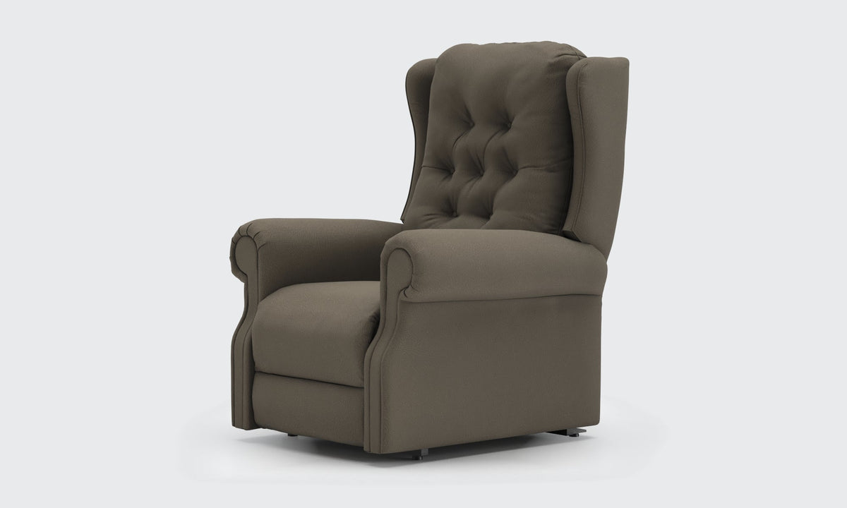 Opera Beds Parker Electric Riser Recliner Chair - Buttoned Back Motorized Lift Armchair - Detail View 60
