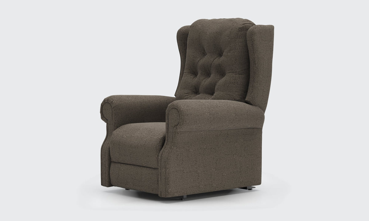 Opera Beds Parker Electric Riser Recliner Chair - Buttoned Back Motorized Lift Armchair - Detail View 64