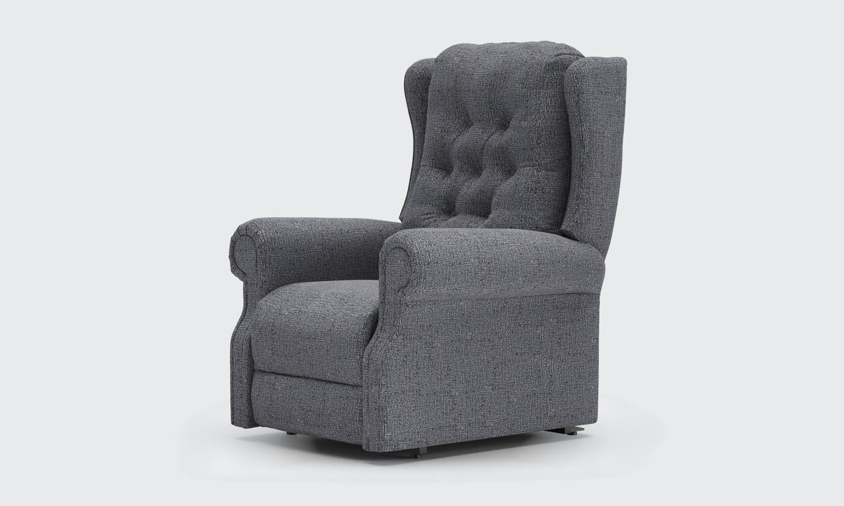 Opera Beds Parker Electric Riser Recliner Chair - Buttoned Back Motorized Lift Armchair - Detail View 73