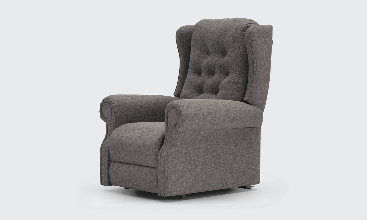 Opera Beds Parker Electric Riser Recliner Chair - Buttoned Back Motorized Lift Armchair - Detail View 10