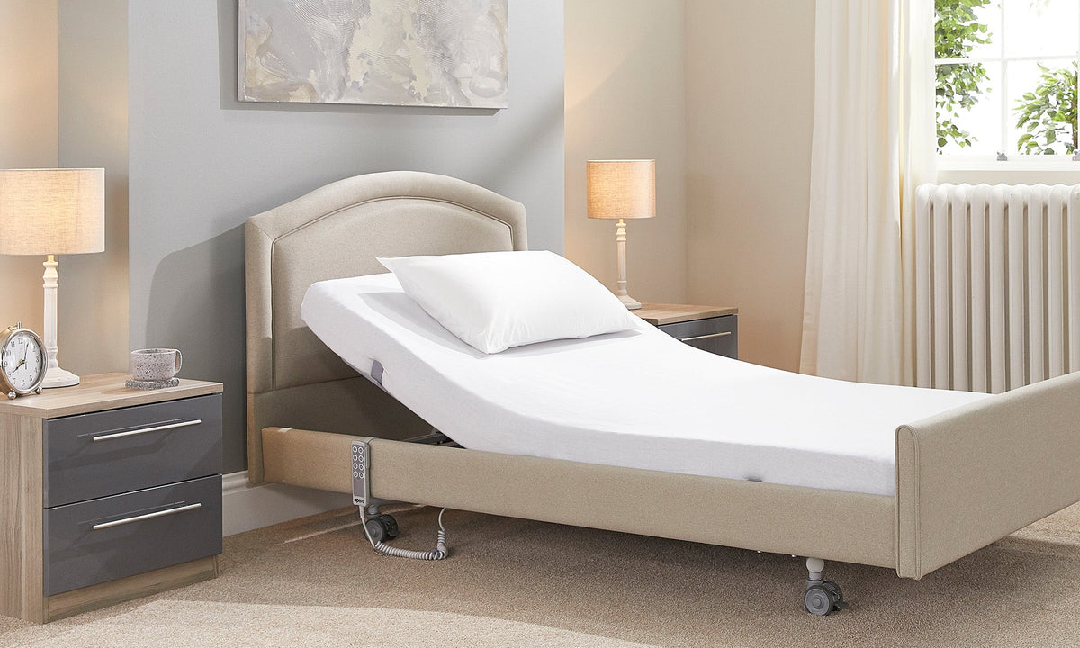 Opera Beds 100% Combed Cotton Fitted Sheet - Stretch Jersey Sheet for Adjustable Beds - Detail View 2