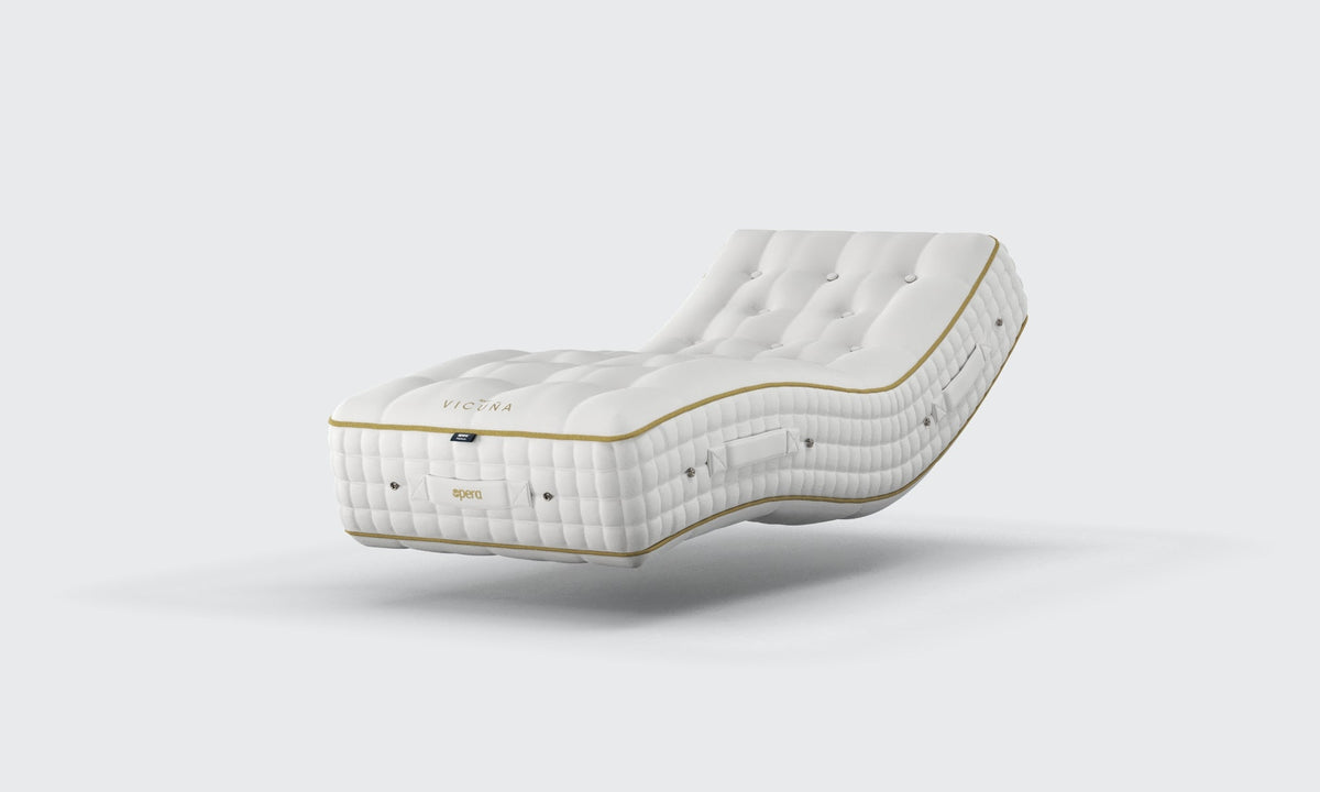 Opera Beds Vicuña Luxury Adjustable Mattress - Handcrafted Natural Wool & Silk Mattress - Detail View 10