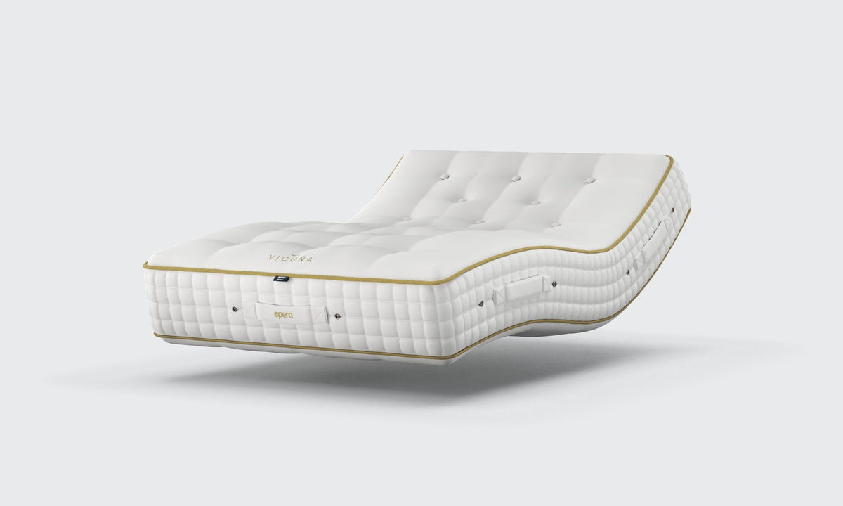 Opera Beds Vicuña Luxury Adjustable Mattress - Handcrafted Natural Wool & Silk Mattress - Detail View 17