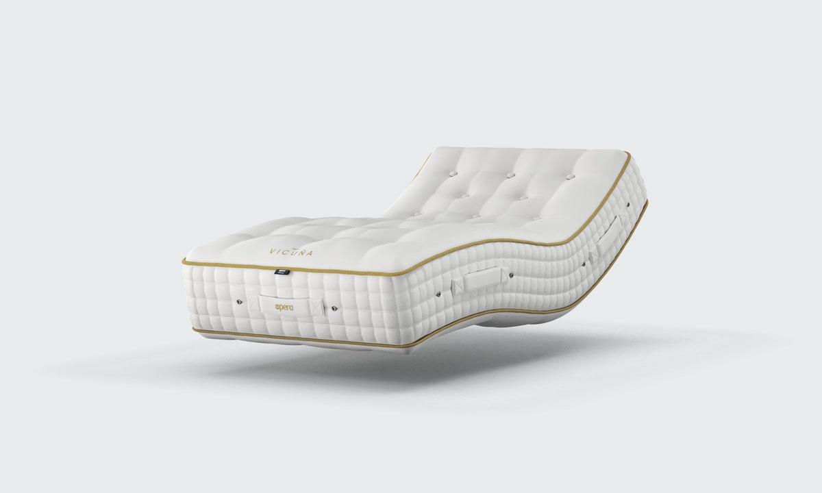 Opera Beds Vicuña Luxury Adjustable Mattress - Handcrafted Natural Wool & Silk Mattress - Detail View 13