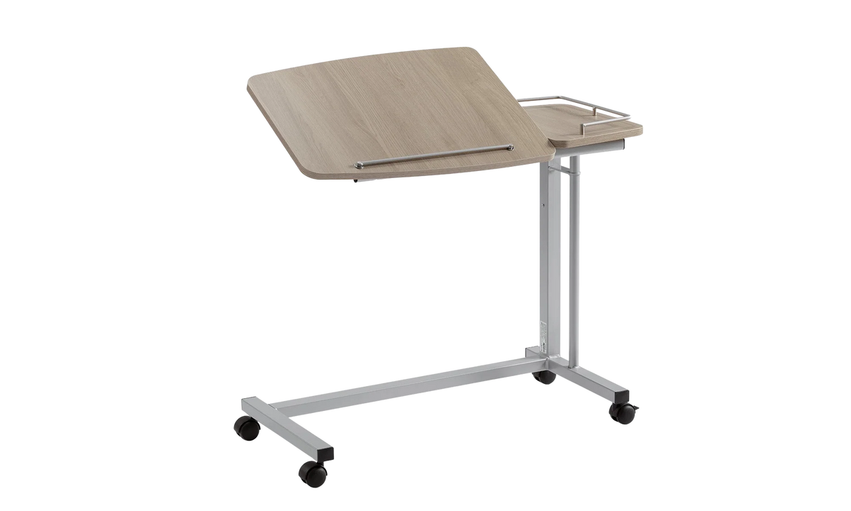 Opera Beds Premium Overbed & Chair Table - Heavy Duty Swivel Top Mobile Table - Detail View 6