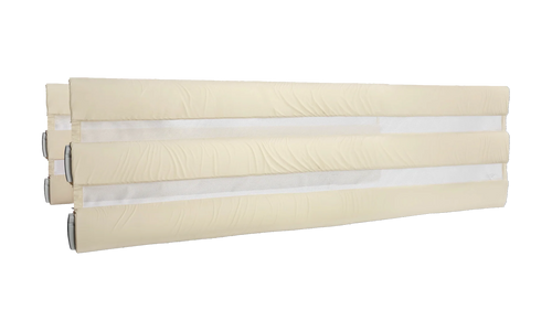 Opera Beds Bar Bumpers with Mesh Vision Panel - Safety Padding for Bed Rails - Detail View 2