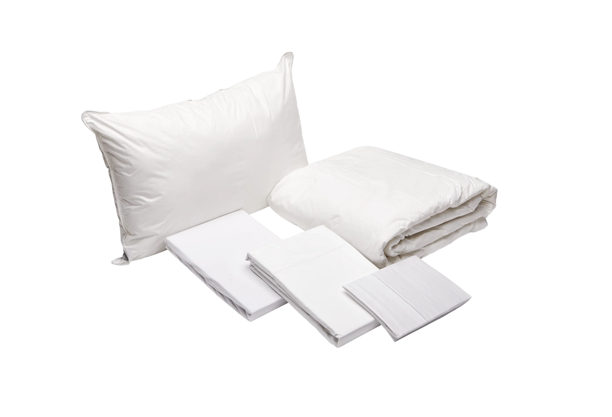 Opera Beds 100% Mulberry Silk Bedding Bundle - Luxury Hypoallergenic Duvet & Pillow - Main Product Image