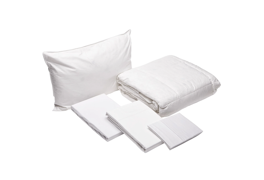 Opera Beds Duck Down & Feather Bedding Bundle - Luxury Duvet & Pillow Set - Main Product Image