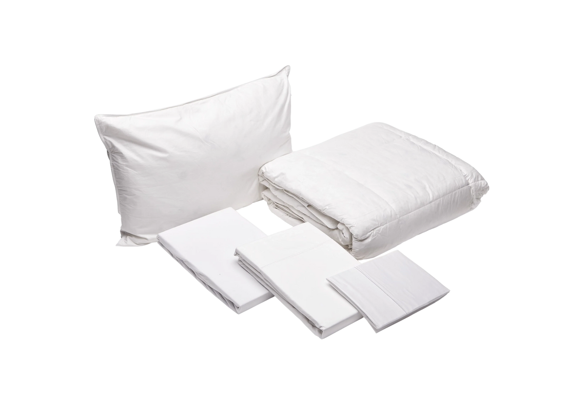 Opera Beds Duck Down & Feather Bedding Bundle - Luxury Duvet & Pillow Set - Main Product Image