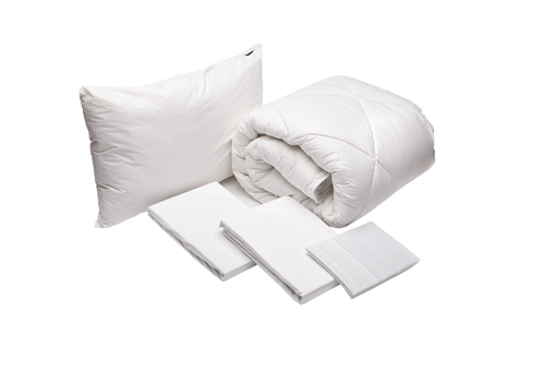 Opera Beds 100% British Wool Bedding Bundle - Temperature Regulating Duvet & Pillow - Main Product Image