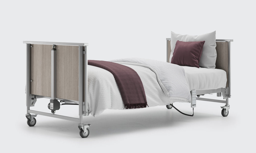 Opera Beds Classic Electric Profiling Care Bed - Height Adjustable Medical Nursing Bed - Detail View 21