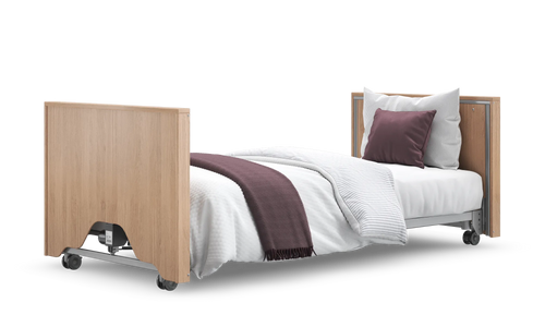 Opera Beds Classic Low Electric Profiling Care Bed - Height Adjustable Medical Bed - Main Product Image