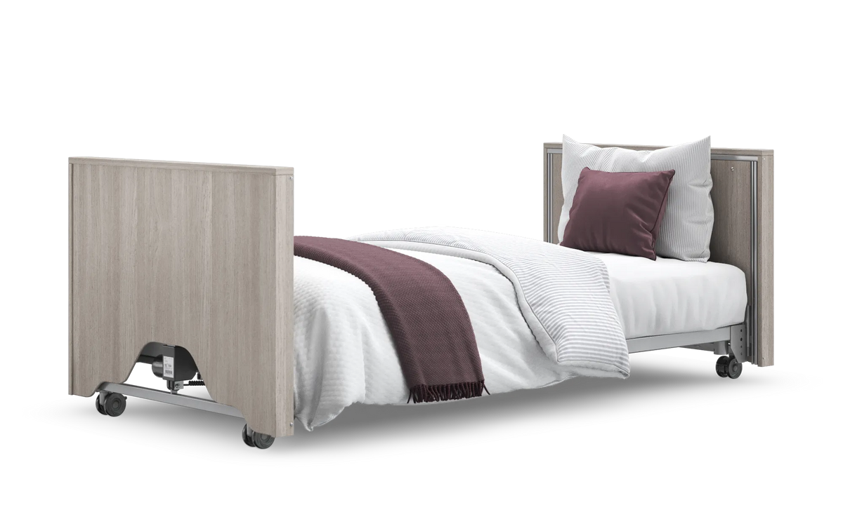 Opera Beds Classic Low Electric Profiling Care Bed - Height Adjustable Medical Bed - Detail View 42