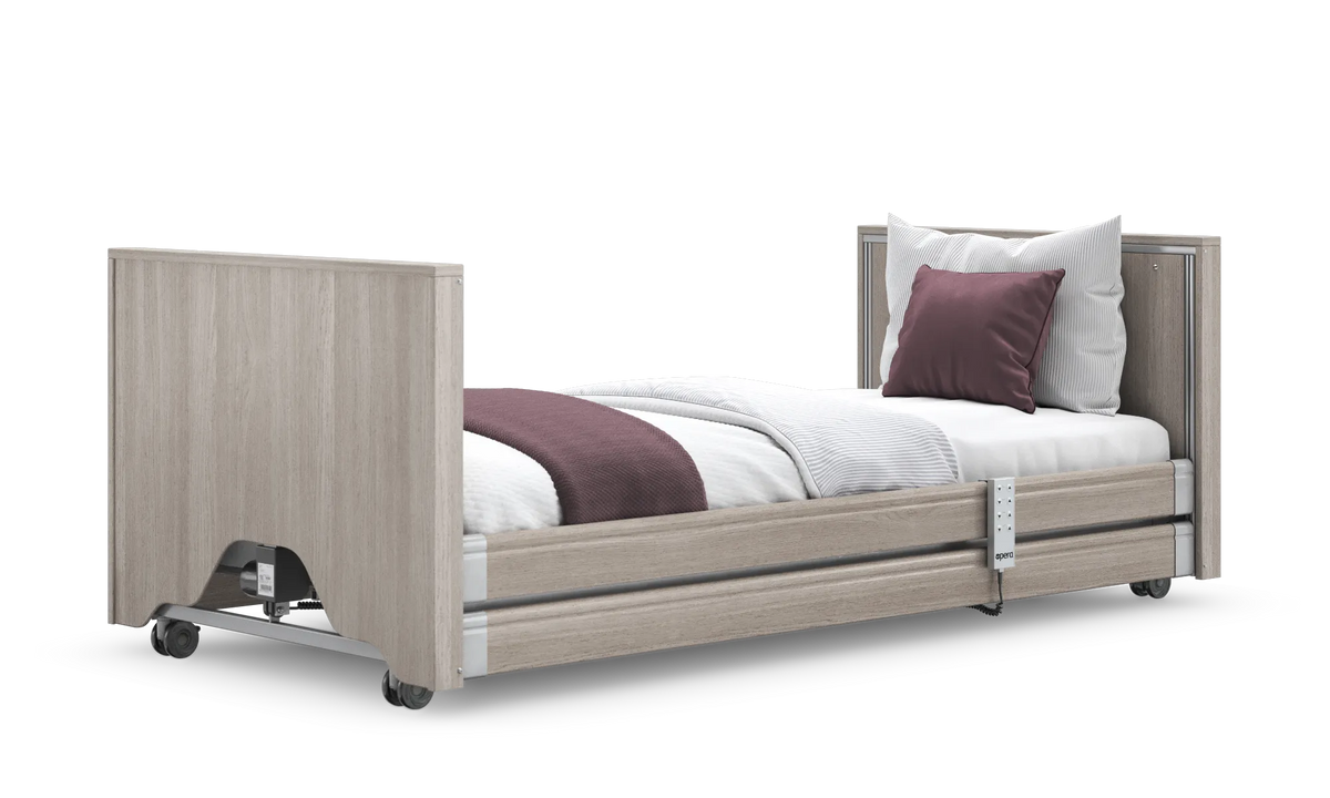 Opera Beds Classic Low Electric Profiling Care Bed - Height Adjustable Medical Bed - Detail View 44