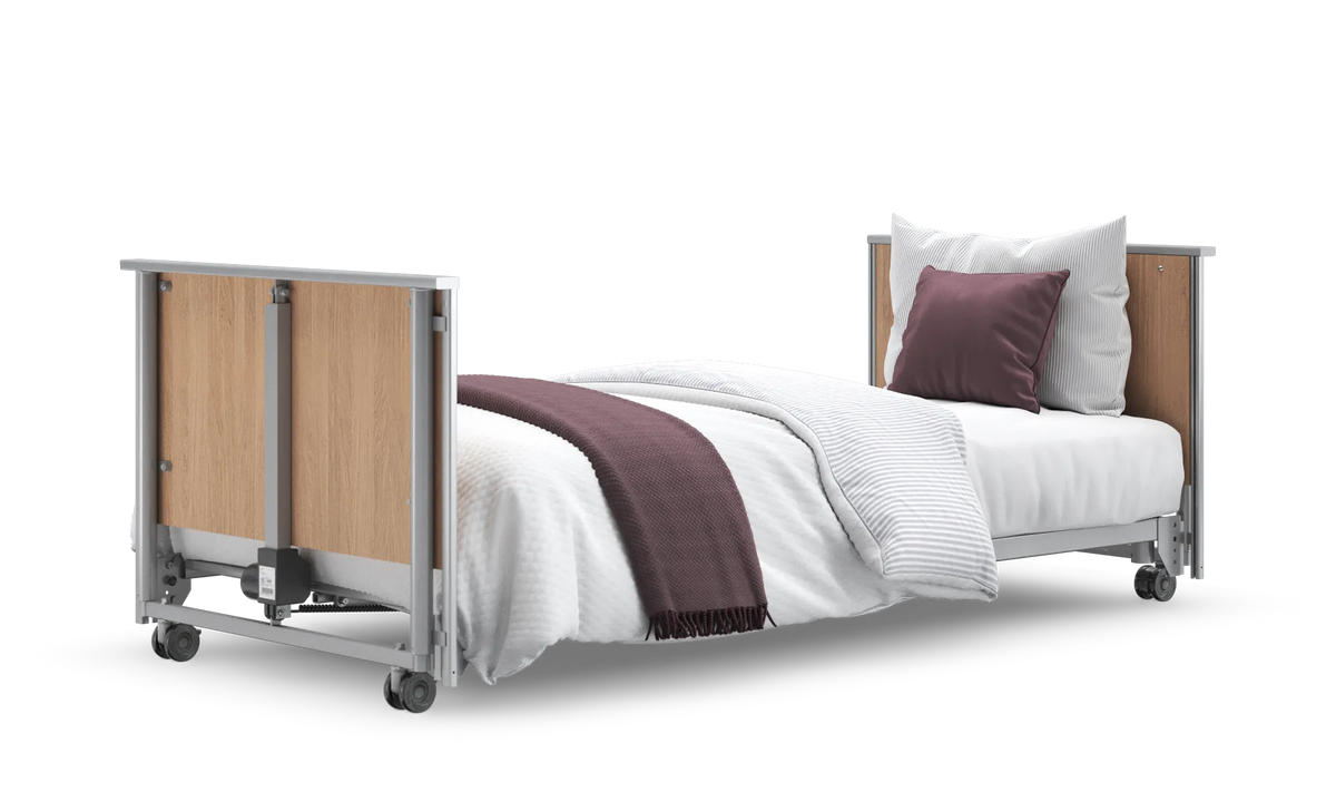 Opera Beds Classic Low Electric Profiling Care Bed - Height Adjustable Medical Bed - Detail View 29