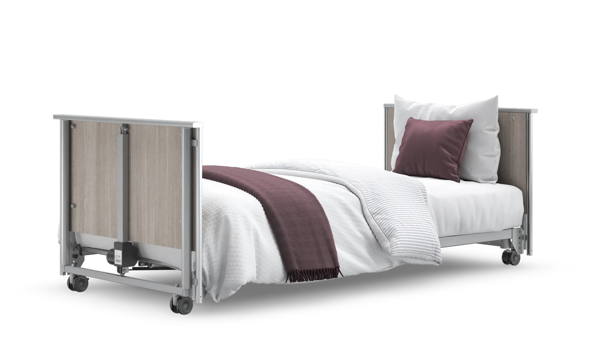 Opera Beds Classic Low Electric Profiling Care Bed - Height Adjustable Medical Bed - Detail View 40