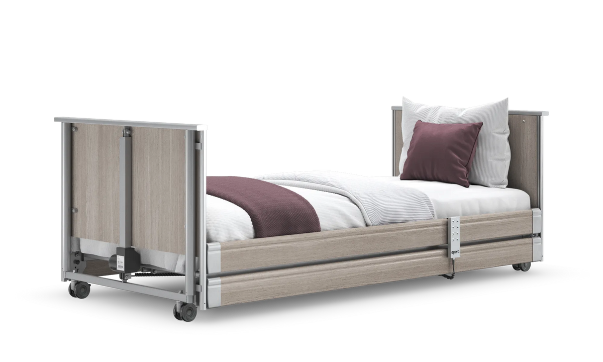 Opera Beds Classic Low Electric Profiling Care Bed - Height Adjustable Medical Bed - Detail View 41