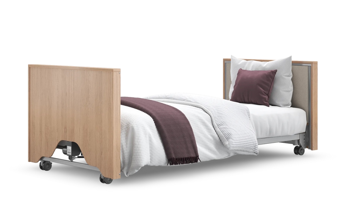 Opera Beds Classic Low Electric Profiling Care Bed - Height Adjustable Medical Bed - Detail View 32