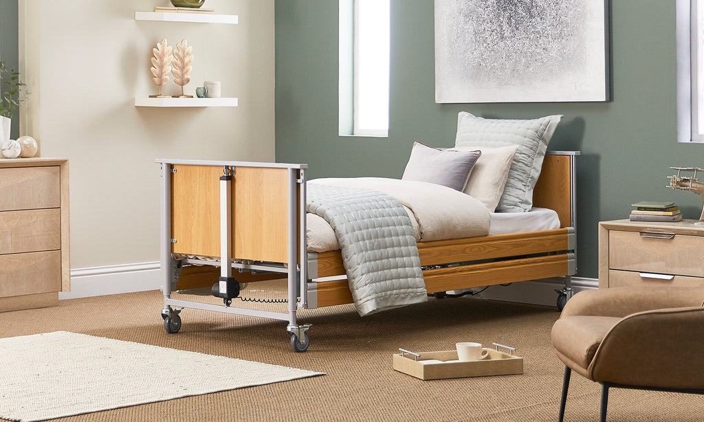 Opera Beds Eco Hospital Discharge Care Bed Bundle - Profiling Bed & Mattress System - Main Product Image