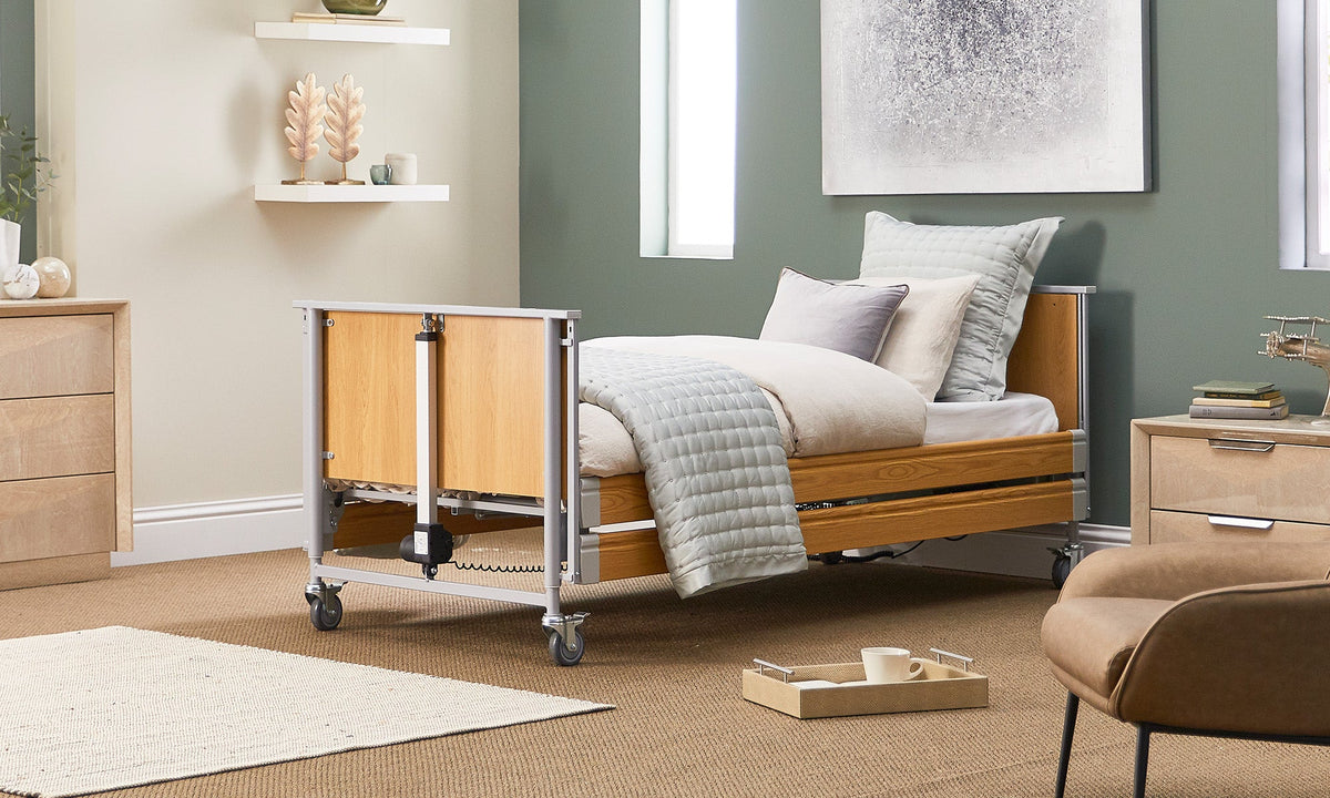 Opera Beds Eco Hospital Discharge Care Bed Bundle - Profiling Bed & Mattress System - Main Product Image