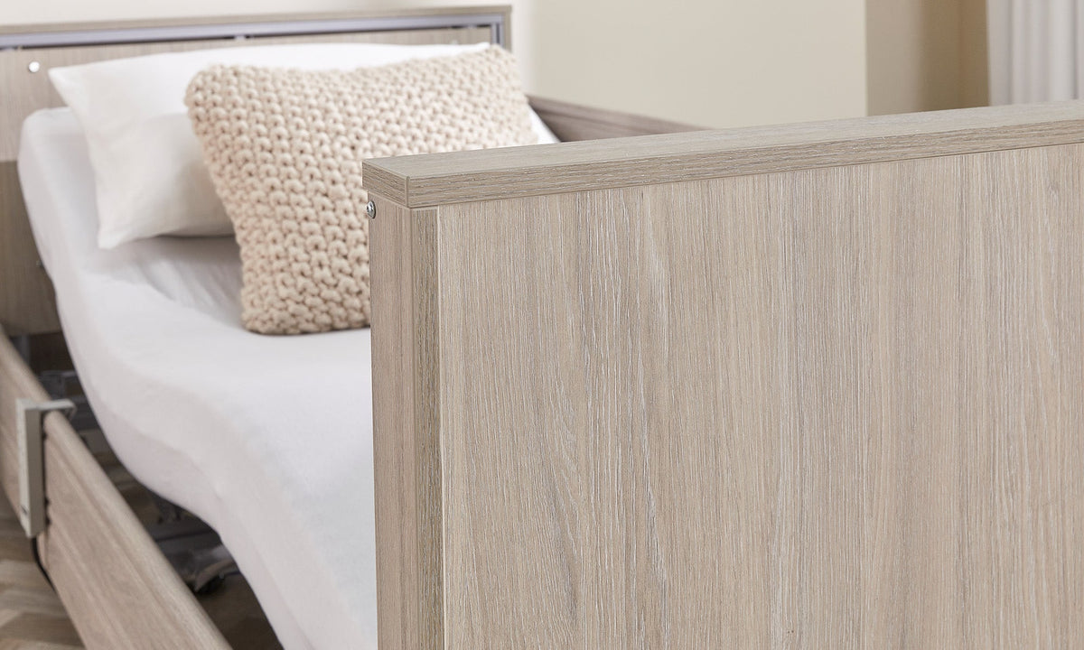 Opera Beds Classic Electric Profiling Care Bed - Height Adjustable Medical Nursing Bed - Detail View 5