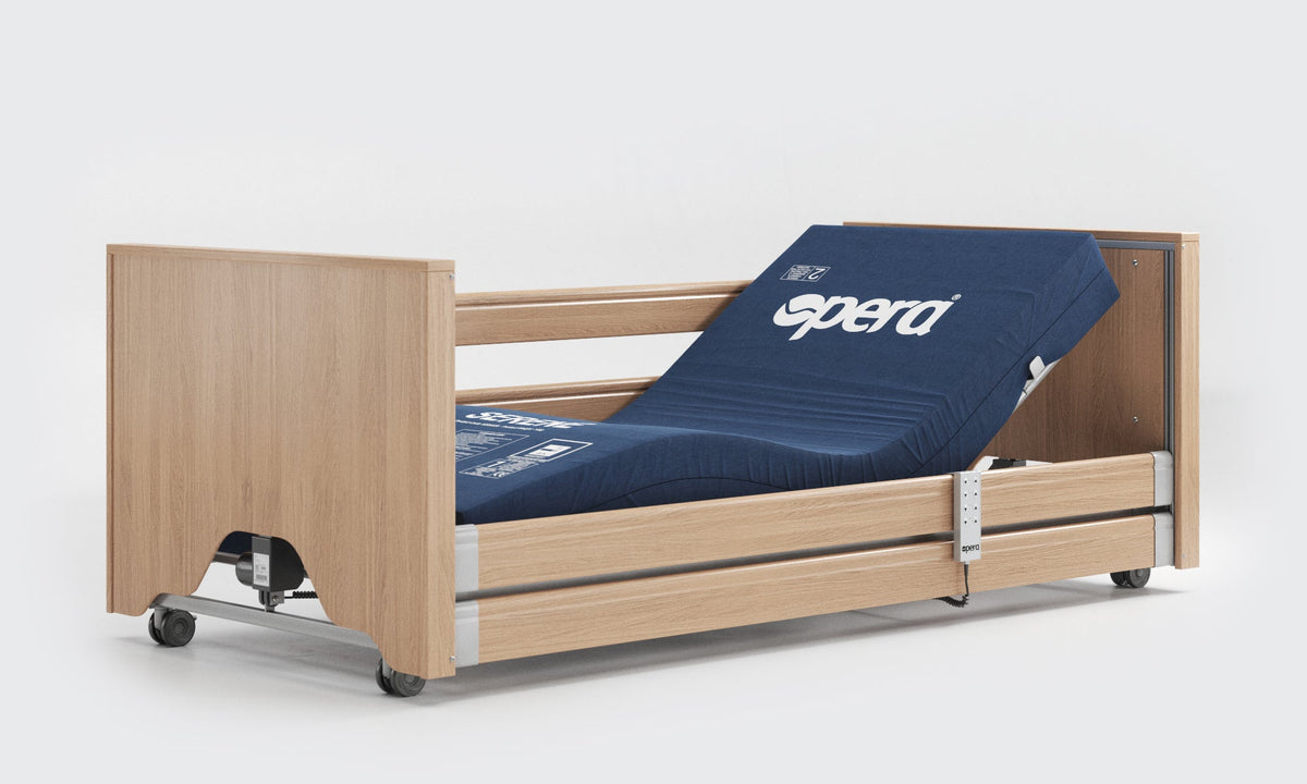 Opera Beds Classic Low Electric Profiling Care Bed - Height Adjustable Medical Bed - Detail View 43