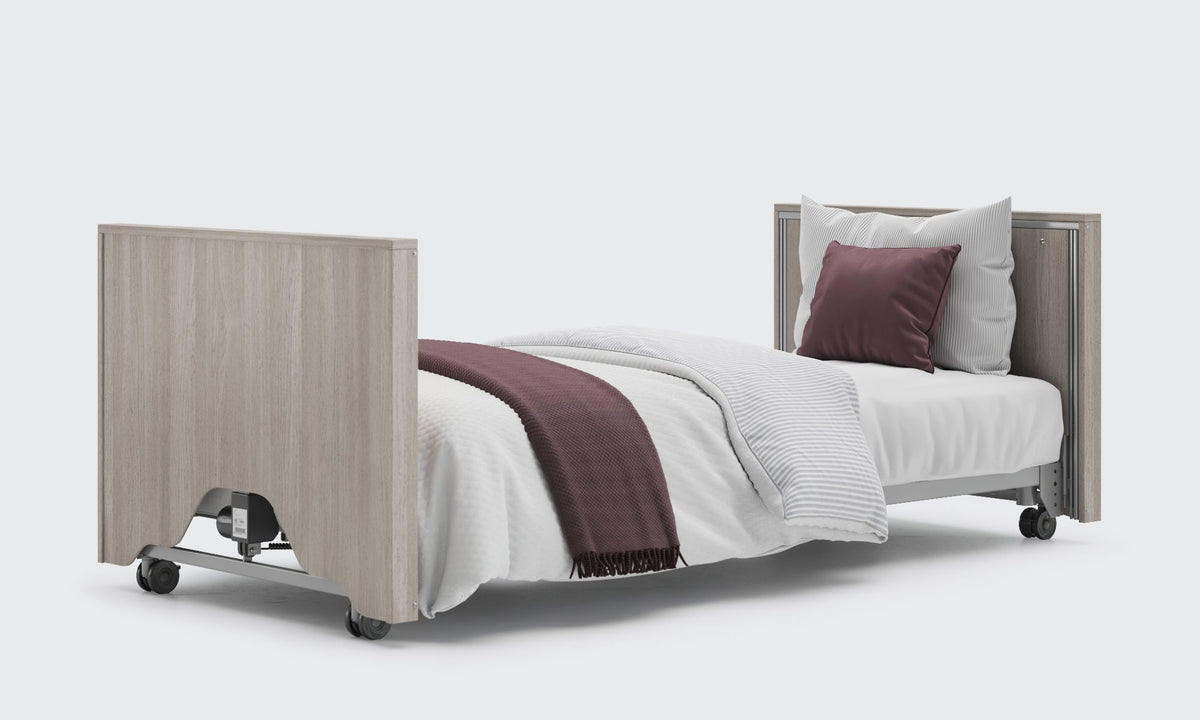 Opera Beds Classic Low Electric Profiling Care Bed - Height Adjustable Medical Bed - Detail View 24