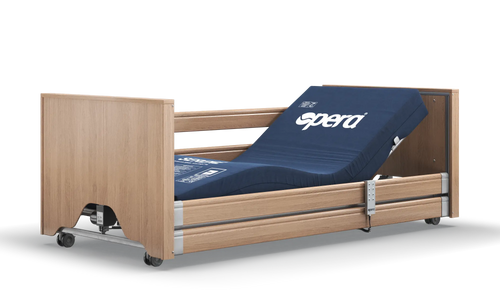 Opera Beds Classic Low Electric Profiling Care Bed - Height Adjustable Medical Bed - Detail View 2