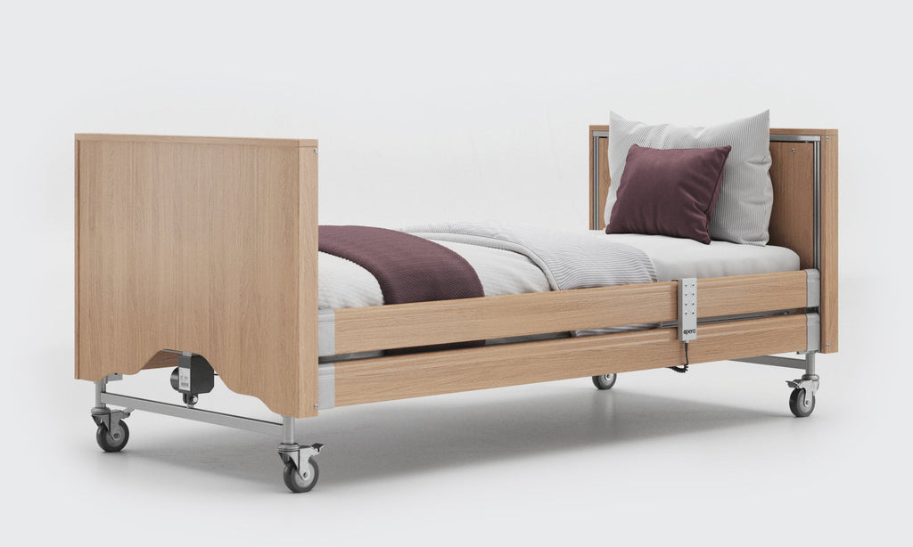 Opera Beds Classic Electric Profiling Care Bed - Height Adjustable Medical Nursing Bed - Detail View 9