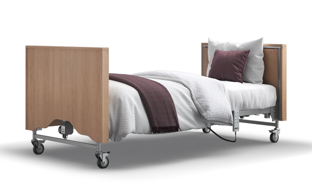 Opera Beds Classic Electric Profiling Care Bed - Height Adjustable Medical Nursing Bed - Detail View 28
