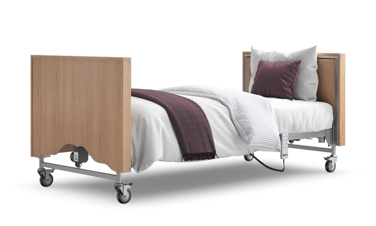 Opera Beds Classic Electric Profiling Care Bed - Height Adjustable Medical Nursing Bed - Detail View 46