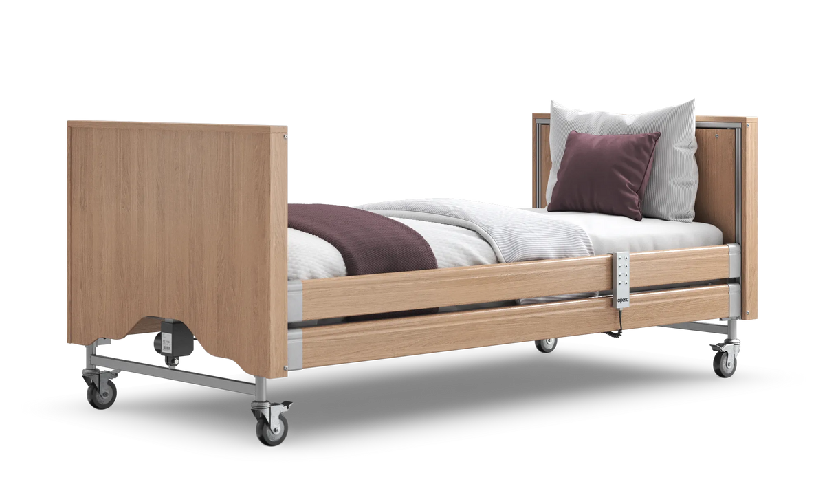 Opera Beds Classic Electric Profiling Care Bed - Height Adjustable Medical Nursing Bed - Detail View 47