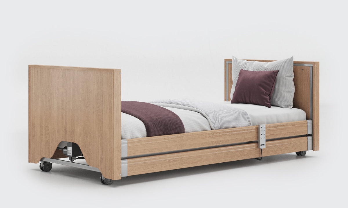 Opera Beds Classic Low Electric Profiling Care Bed - Height Adjustable Medical Bed - Detail View 9