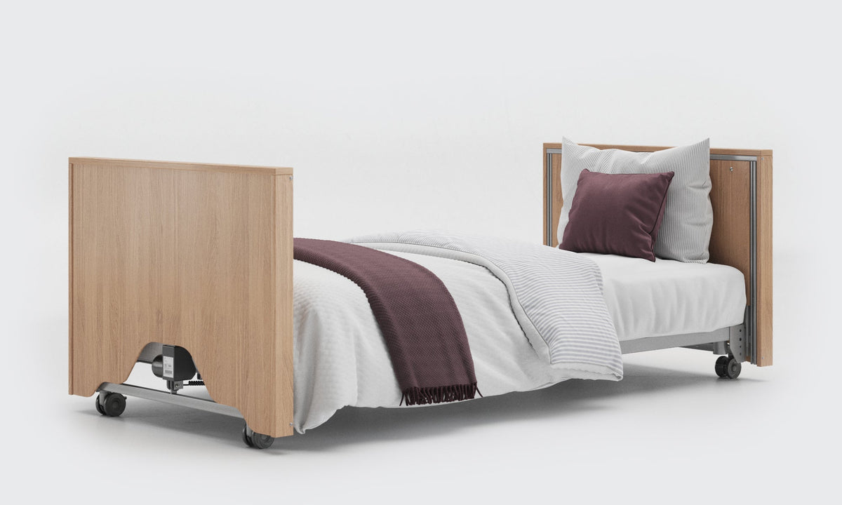 Opera Beds Classic Low Electric Profiling Care Bed - Height Adjustable Medical Bed - Detail View 16