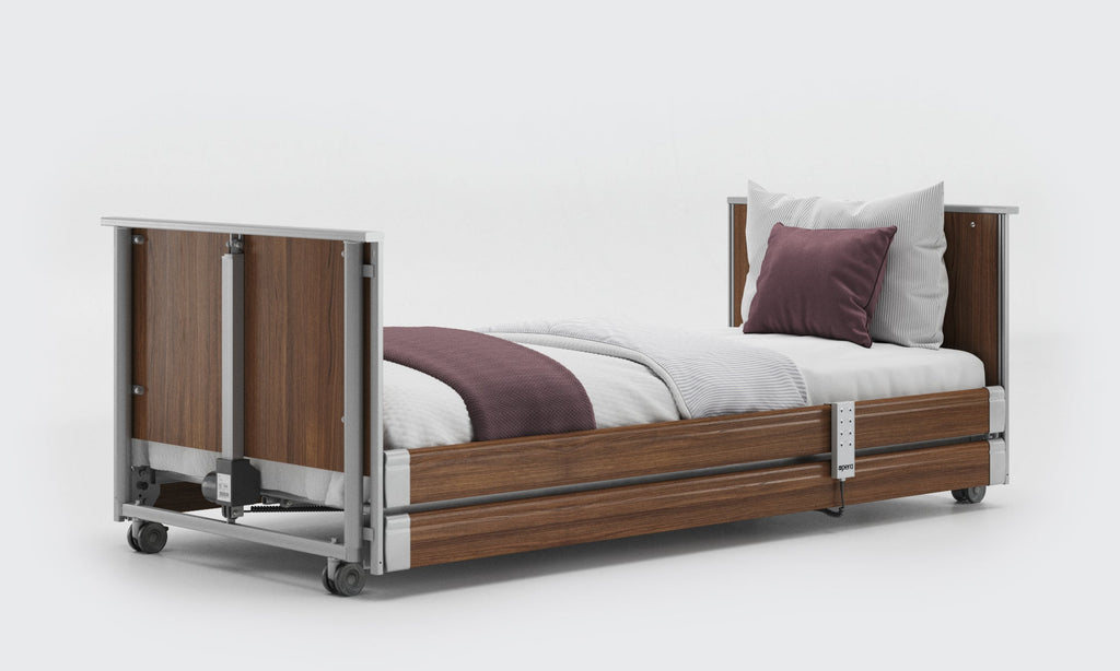 Opera Beds Classic Low Electric Profiling Care Bed - Height Adjustable Medical Bed - Detail View 12