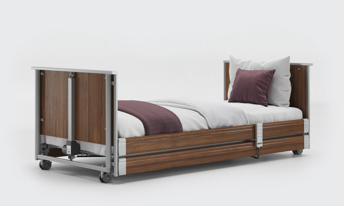 Opera Beds Classic Low Electric Profiling Care Bed - Height Adjustable Medical Bed - Detail View 12