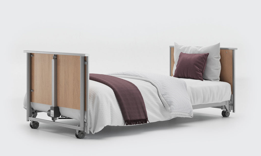 Opera Beds Classic Low Electric Profiling Care Bed - Height Adjustable Medical Bed - Detail View 14