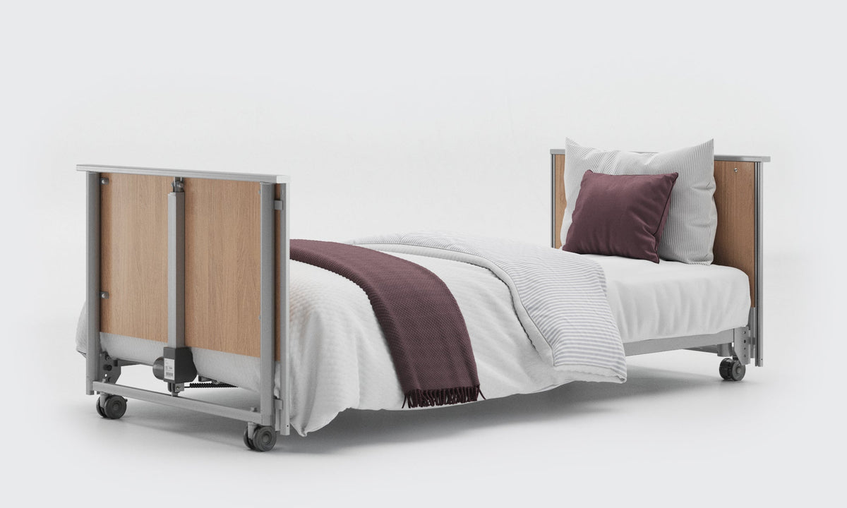 Opera Beds Classic Low Electric Profiling Care Bed - Height Adjustable Medical Bed - Detail View 14