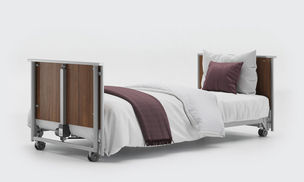 Opera Beds Classic Low Electric Profiling Care Bed - Height Adjustable Medical Bed - Detail View 13