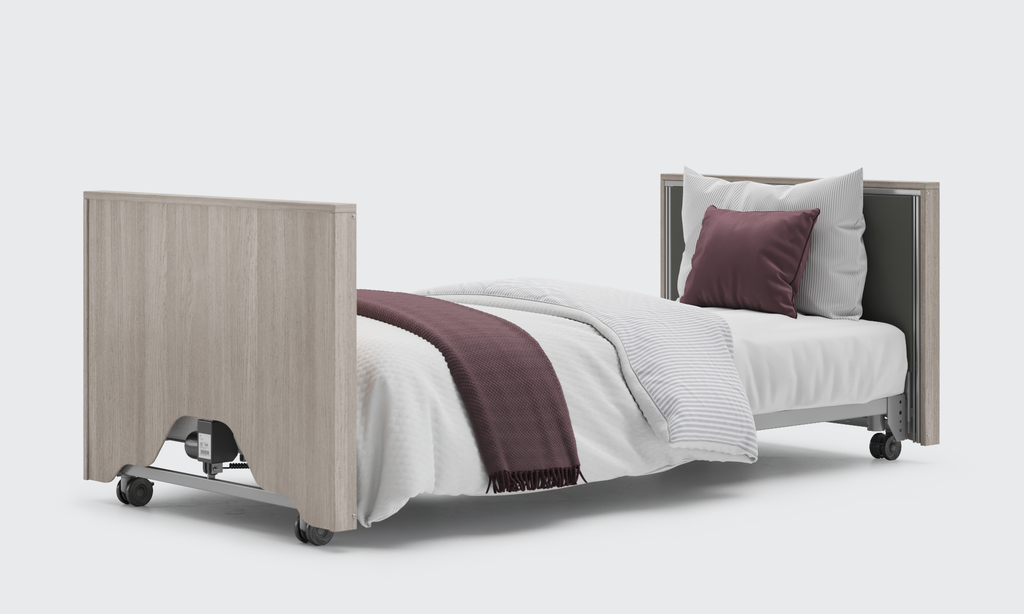 Opera Beds Classic Low Electric Profiling Care Bed - Height Adjustable Medical Bed - Detail View 27
