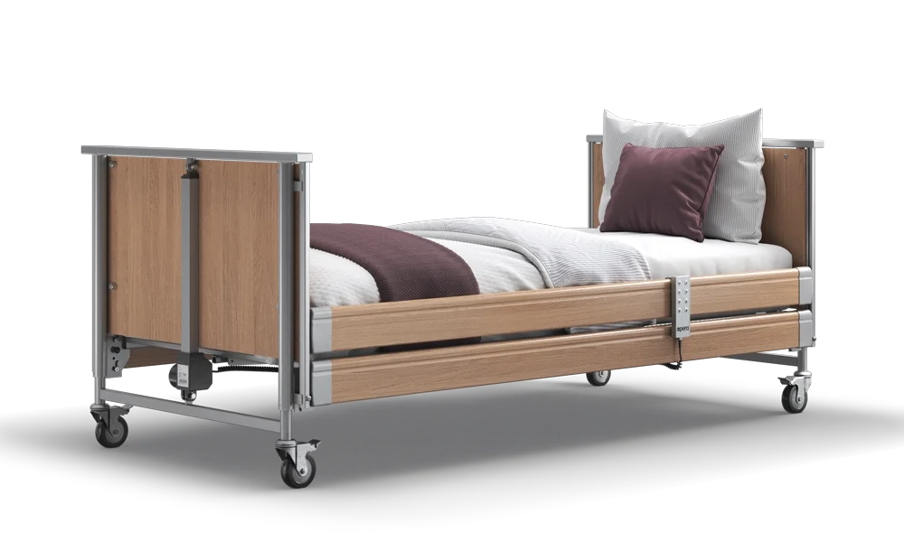Opera Beds Classic Electric Profiling Care Bed - Height Adjustable Medical Nursing Bed - Detail View 27